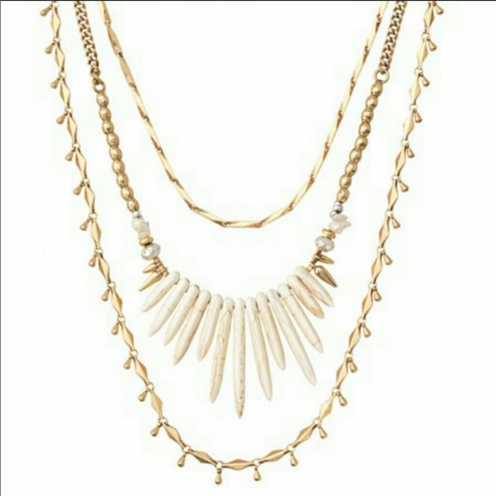 Stella & Dot Zuni layering necklace